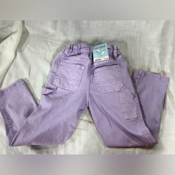 Purple adjustable waist jeans - Picture 2 of 10